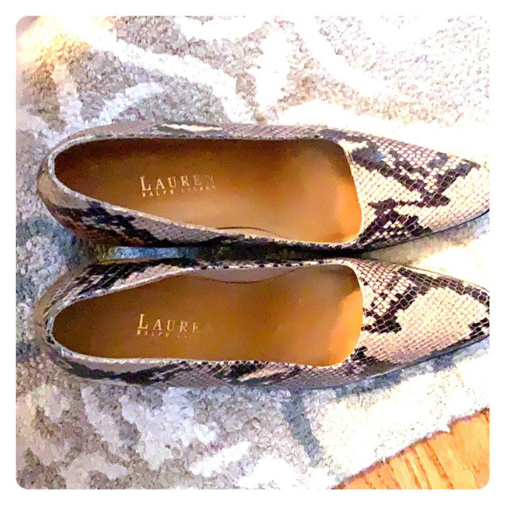 Snake skin heels - Ralph Lauren
